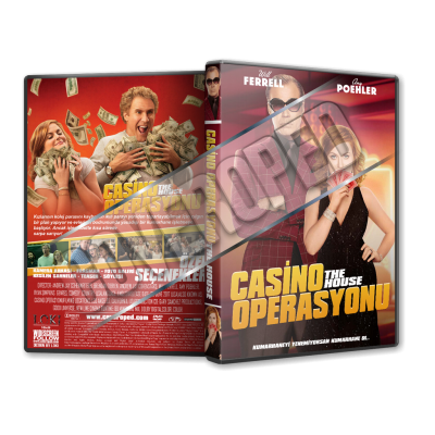 Casino Operasyonu - The House 2017 Cover Tasarımı (Dvd Cover)